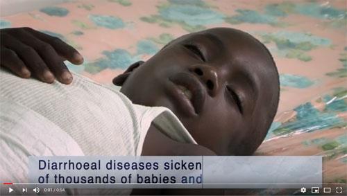 A sick child